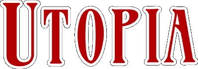 Utopia The Creation of a Nation logo for Super Nintendo